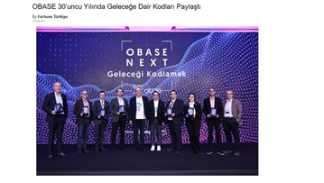 OBASE 30’uncu Yılında Geleceğe Dair Kodları Paylaştı