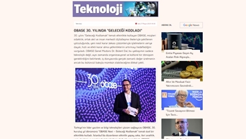 OBASE 30’uncu Yılında Geleceğe Kodladı
